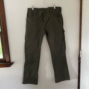 Dickies pants - Olive/Dark Khaki, size - 34x32, lots of pockets!